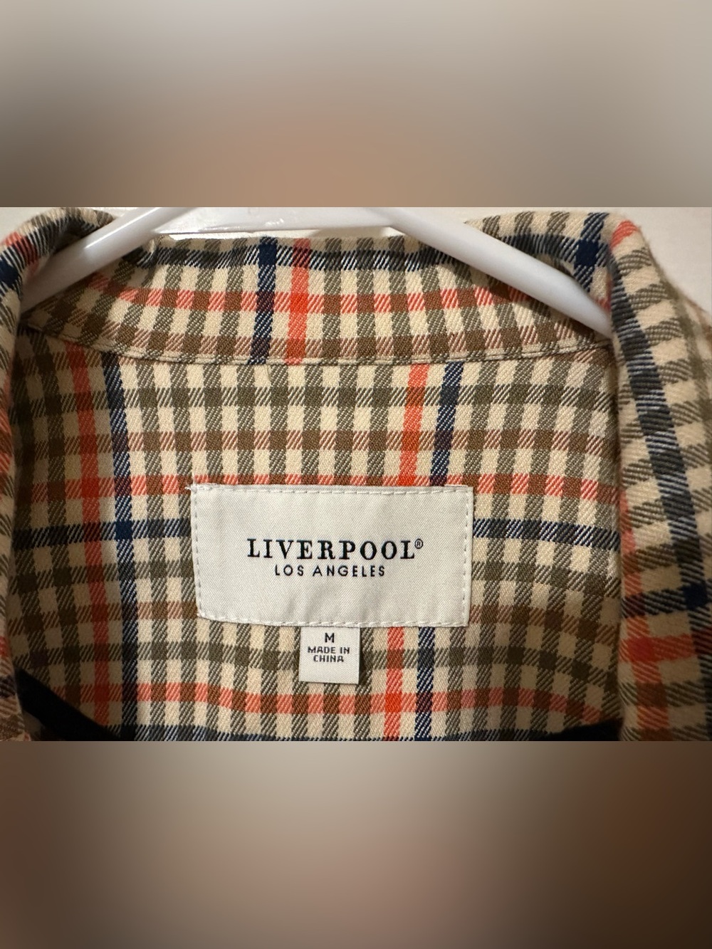 Liverpool Los Angeles Women’s Plaid Blazer Size Medium M - Picture 3 of 10